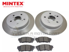 Mintex Rear 2 Brake Discs And Pads New Set For Lexus NX300H 2.5 2014-2021
