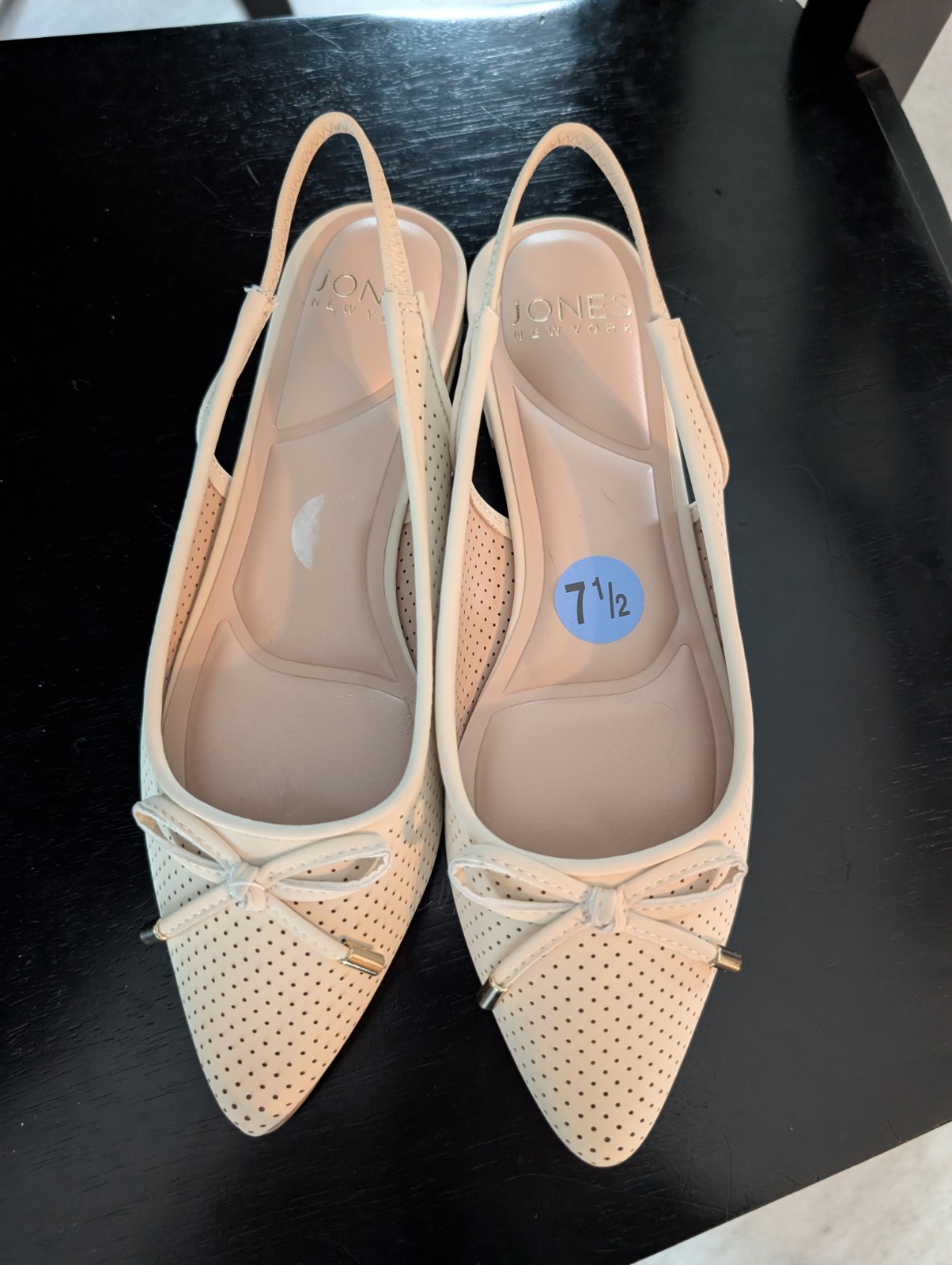 Jones New York Slingback Flats Size 7.5
