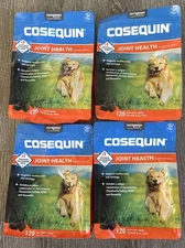 Nutramax Cosequin Joint Health Supplement For Dog’s! 4 Packs. 480 Chews. NEW!