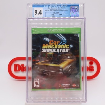 XBox One Game CAR MECHANIC SIMULATOR - WATA GRADED 9.4 A+! NEW & Factory Sealed!