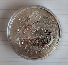 The Valiant 2018 10 oz Silver Bullion Coin