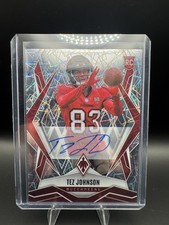 2025 Panini Phoenix - Rookies Tez Johnson #166 Lazer Autographs (AU, RC)