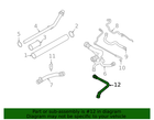 Genuine BMW By-Pass Hose 17-12-7-519-251