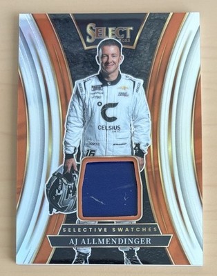 2025 Panini Select Racing AJ Allmendinger Selective Swatches