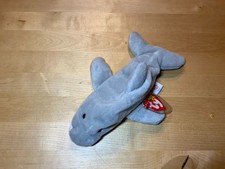 Ty Beanie Baby FLASH the Dolphin (4th Gen Hang Tag 7.5)
