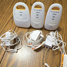 VTech Digital Audio Voice Baby Monitor w/ 2 Parent Units, Volume, Light