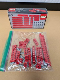 LEGO Technic Expert Builder Set: Red Beams (875) Complete in Box!