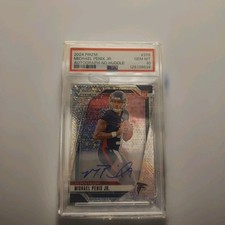 2024 Prizm No Huddle Michael Penix Jr #378 No Huddle Auto PSA 10