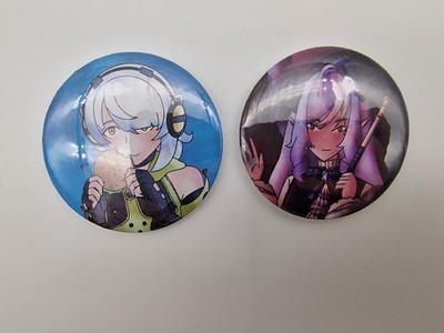 Zenless Zone Zero Abby Demara Vivian Banshee Fanart Original Art Badge Pins