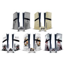 ASSASSIN'S CREED BROTHERHOOD GRAPHICS VINYL SKIN FOR PS5 PRO DISC EDITION BUNDLE