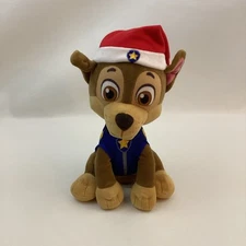 Kohls Cares Paw Patrol Chase Plush 10" Nickelodeon Holiday Helpers Santa Hat 