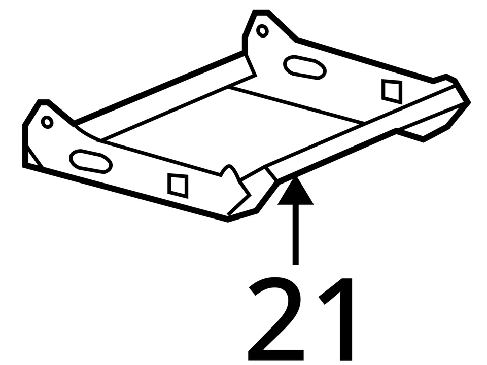 SE ADAPTA A CUADRO CADILLAC XLR 2004-2009 ASM D/ASIENTO CUSH 88994348 - NUEVO OEM 88994348 Foto 4 de 4