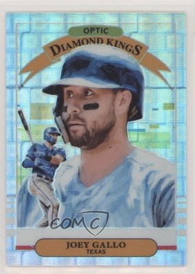 2019 Panini Donruss Optic Diamond Kings Pandora Prizm 64/99 Joey Gallo #15 0z8