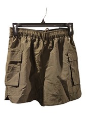 DSG Women's High-Rise Cargo Woven Shorts Water Repellent XS Inky Olive