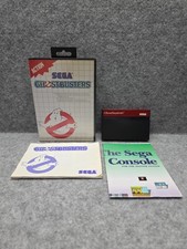 GHOSTBUSTERS SEGA MASTER SYSTEM PAL CONFEZIONE ORIGINALE CIB GIOCO FILM CULT IN SCATOLA