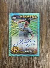 2024 Topps Chrome Update Series RC Autographs Jared Jones #RA-JJ Aqua Wave /199