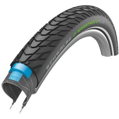 Schwalbe Marathon E-Plus 47-622 28x1,75 Zoll Reifen - Schwarz (11159058.01)