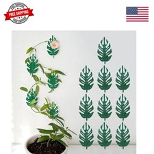 15 Pack Plant Vine Wall Clips - Durable Iron Support Hooks for