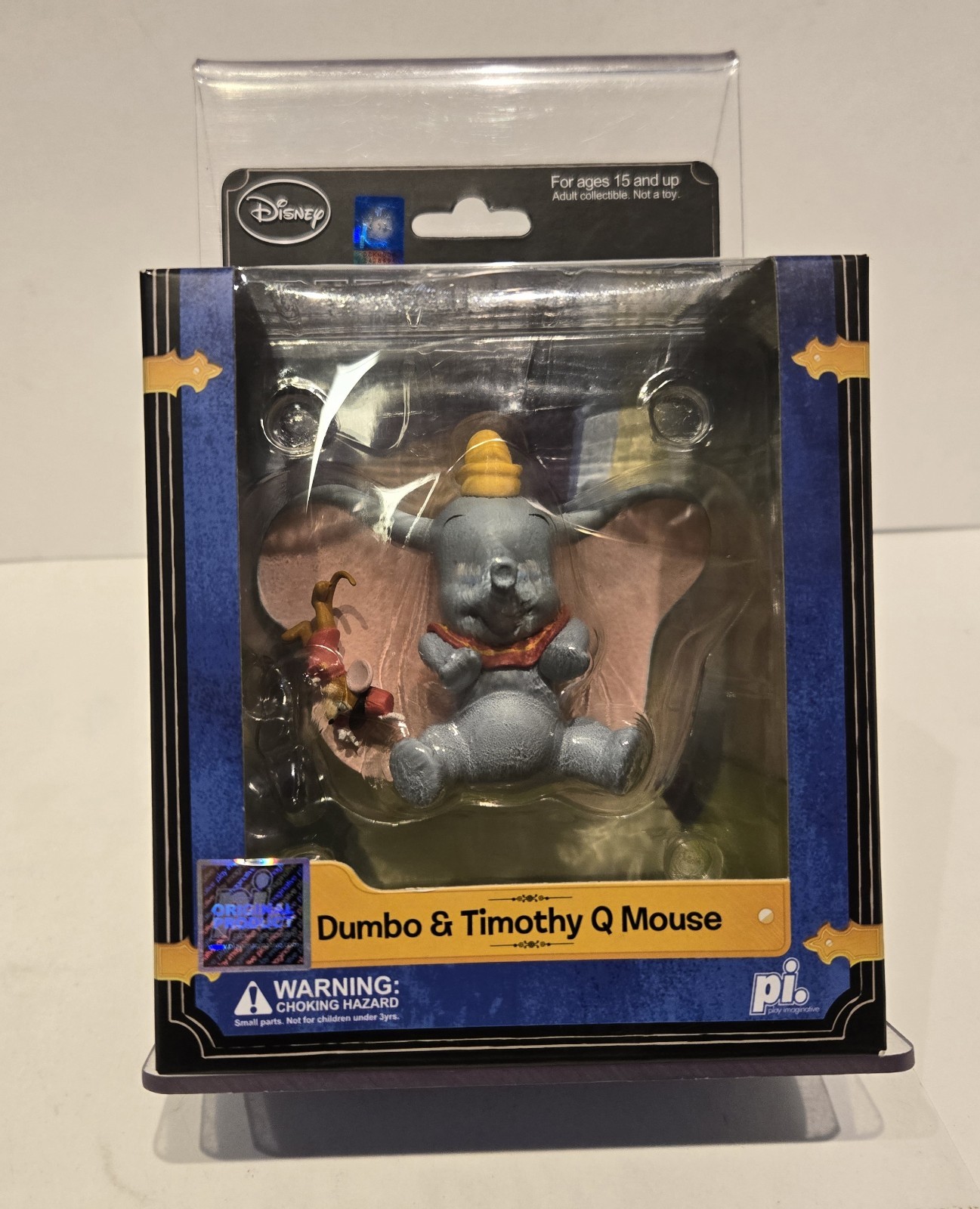 Minifigura Dumbo & Timothy Q Mouse 2014 Disney Mundo D23 Coleccionable Nuevo Precintado
