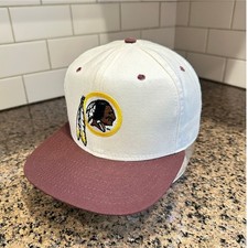Washington Redskins New Era Snapback Hat VTG 90's Deadstock Wool Made in USA