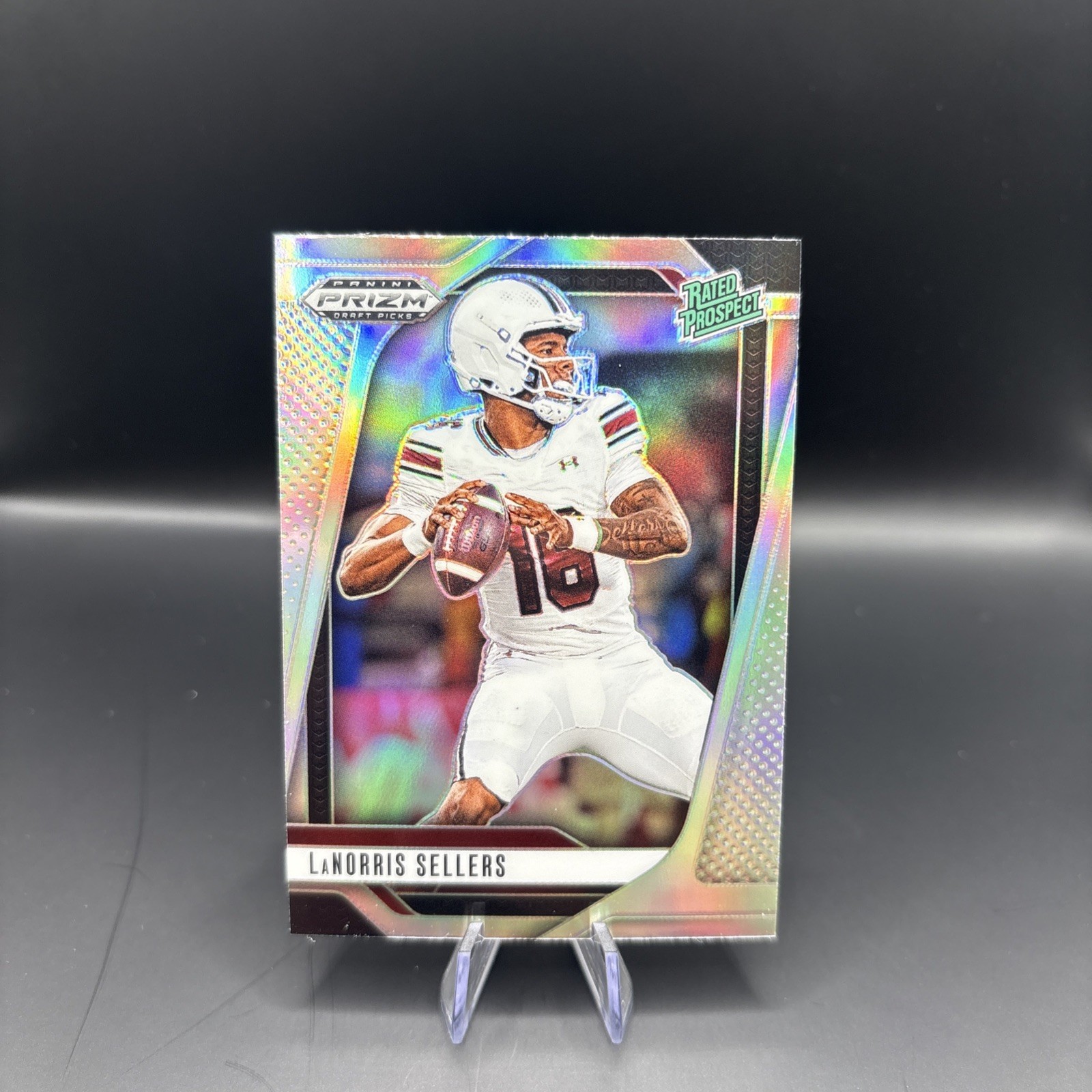 2025 Panini Prizm Draft Picks - LaNorris Sellers #165 Silver Prizm (RC)