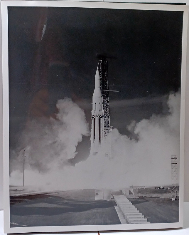 Org Ryan Air NASA Photo Saturn I SA-3 Rocket Launch 8 x 10  RRP 900