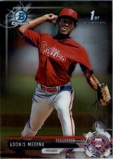 2017 Bowman Chrome Prospects #BCP104 Adonis Medina - BB