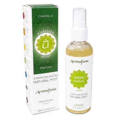 Air Freshener Spray Anahata 4. Chakra Aromafume 100ml