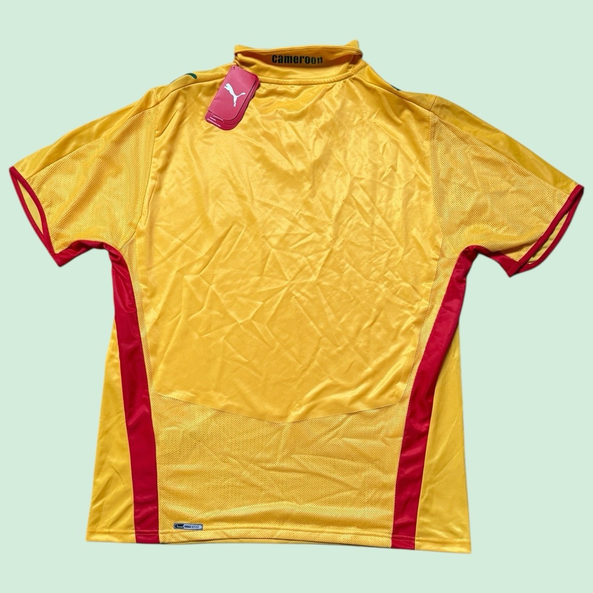 PUMA Cameroon Football Shirt 2008 Away Soccer Jersey BNWT Men's XL