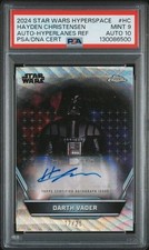 2024 Star Wars Hyperspace Darth Vader PSA 9 Auto 10 Hayden Christensen 17/25