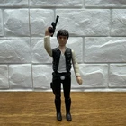 Vtg 1977 Kenner Star Wars Han Solo Hong Kong Complete w/Blaster Action Figure