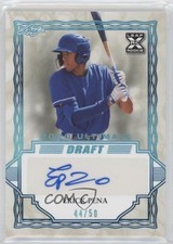 2020 Leaf Ultimate Draft Platinum Spectrum 44/50 Erick Pena #BA-EP1 Auto 02d2