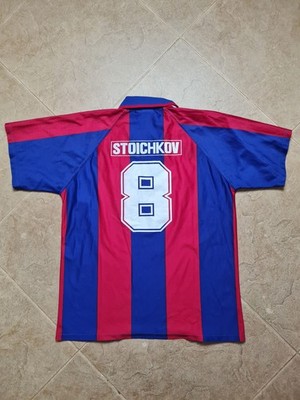 ウェア FC Barcelona clasic gameshirts vintage Vintage Archive Soccer Jersey Barcelona 1992-94 Home Football