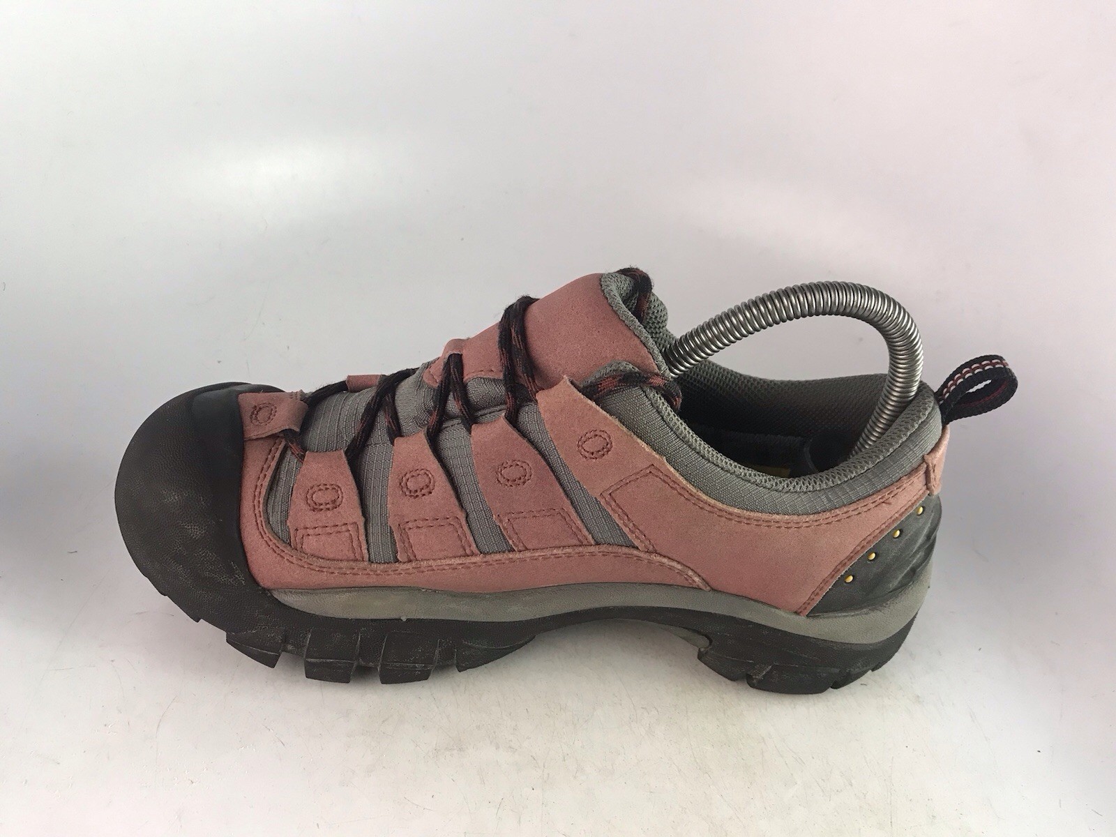 Scarpa da trekking Keen Explore donna impermeabile isolata rosa blush taglia 8 US