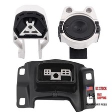 Engine Motor and Transmission Mount Kit Compatible with 2012 2013 2014 2015