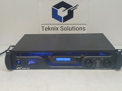 #ad #ad Peavey IPR2 2000 2 Channel 2000W Lightweight Power Amplifier TESTED WORKING $379.99