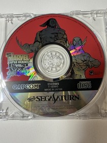 Sega Saturn 💥 Marvel Heroes vs Street Fighter  X-men 1 & 4 Mb Ram Import Lot