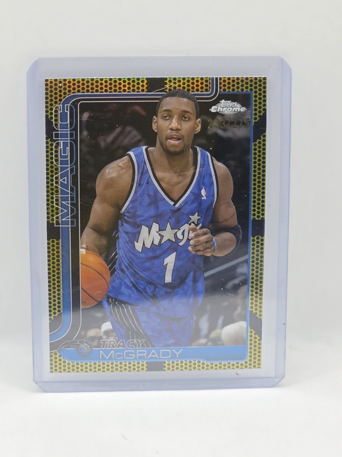 2025-26 Topps Chrome - Tracy McGrady #245 Yellow Refractor /275