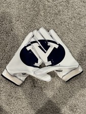 Nike BYU Cougars Vapor Jet Football Gloves Men's 2XL Game Used Worn