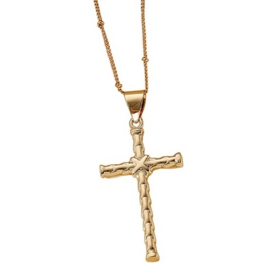 Multipurpose Crosses Necklace Crafted Adjustable Chain for All Genders