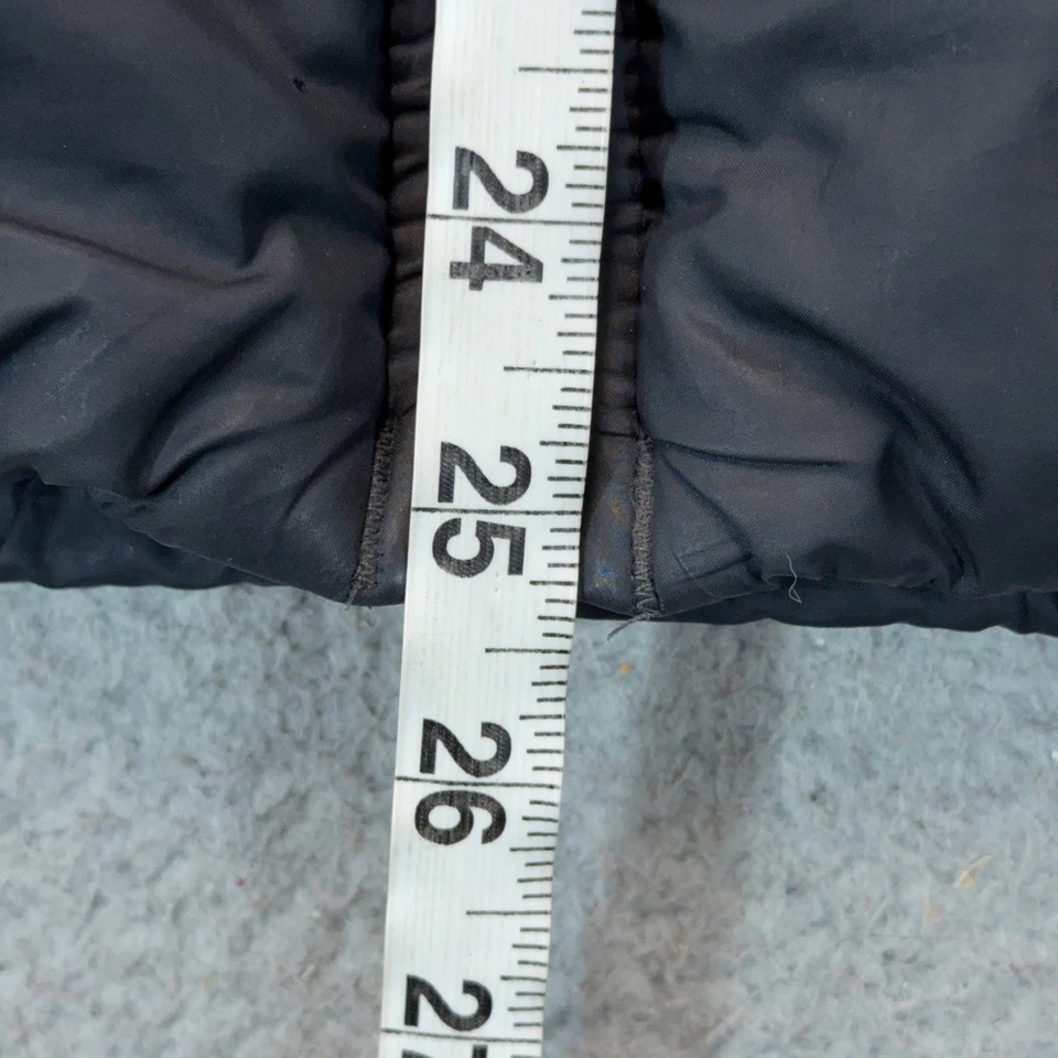 Columbia Puffer Jacket Youth Girls XL Black Full Zip Insulated Outdoor Coat FLAW - Image 4 of 4