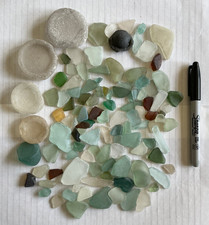 525g Mieszane szkło morskie