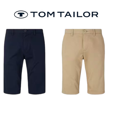 TOM TAILOR SHORT SLIM CHINO BERMUDA Herren Chino Short NEU