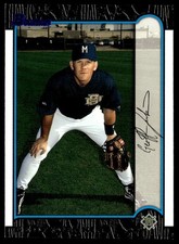 1999 Bowman Chrome Geoff Jenkins Milwaukee Brewers #360