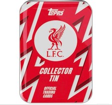 Liverpool TOPPS LFC Collector Tin Card