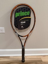 Racchetta da tennis Prince Tour 100 (18x20) Midplus 100 mq livello di potenza 800 NUOVA