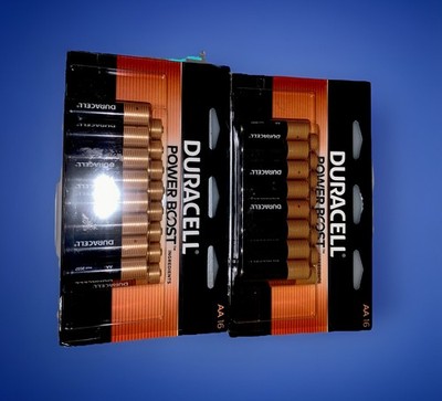 Duracell AA   2 X 16 Packs   20$