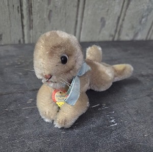 Steiff Chien Vintage Marron 13 cm Peluche Collection