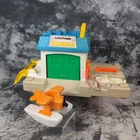 Fisher Price Little People Floating Marina 2582 + Sea Plane & Boats Vintage 1987