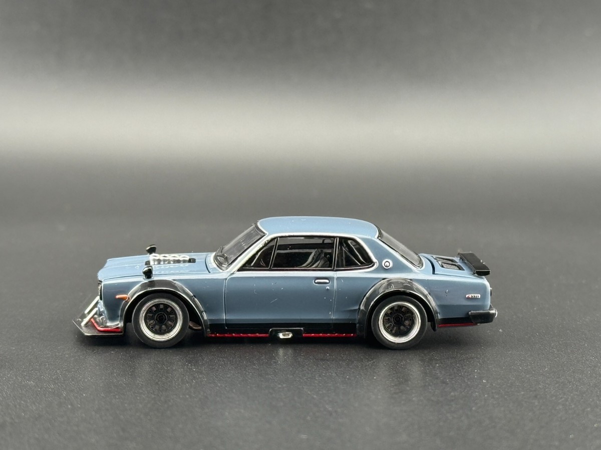 Pop Race Nissan GT-R V8 Drift Hakosuka Gray Toyko Auto Salon 2025